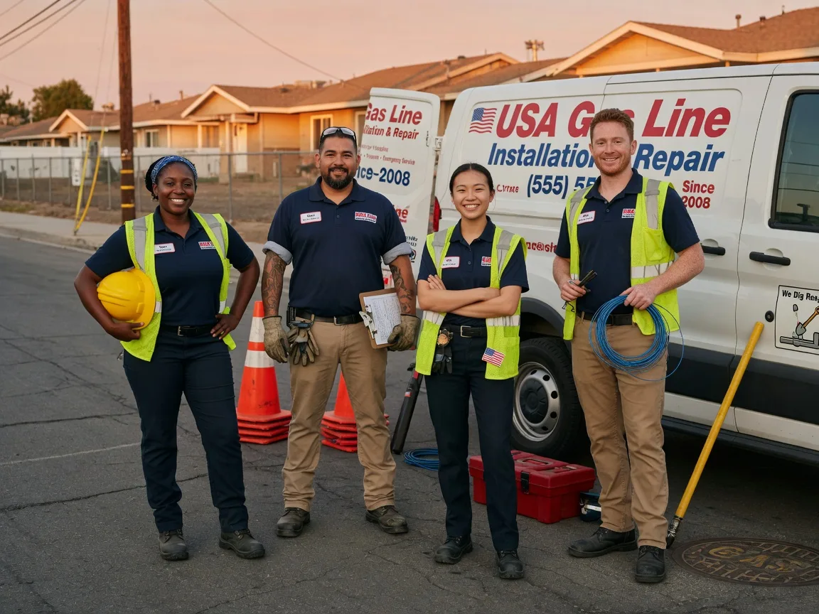 Gas Line Installation company in Osyka, MS
